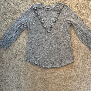 Lucky Brand Ruffle Sweater